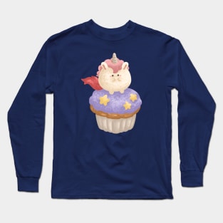 Unicorn Cupcake Long Sleeve T-Shirt